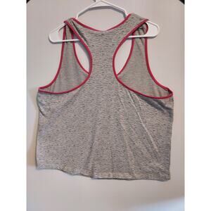 Bebe Sleepwear gray and pink racerback tank (top only) - Women's 3XL